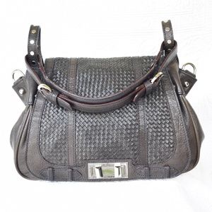 Rebecca Minkoff Endless Love woven  leather purse